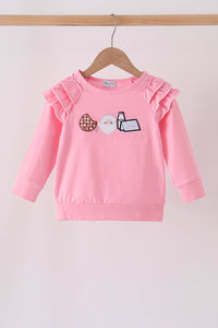 Milk Cookies Ruffle Top