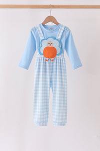 Turkey Embroidery 2pc Jumpsuit Set