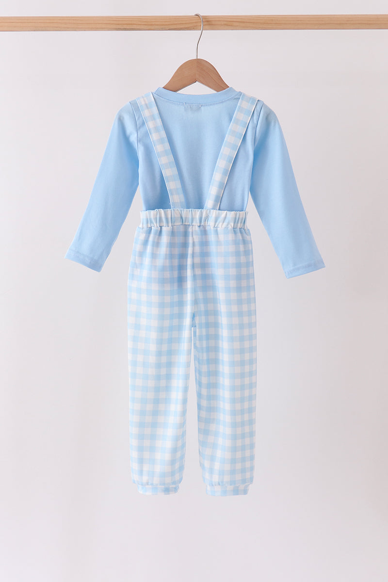 Turkey Embroidery 2pc Jumpsuit Set