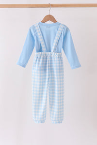 Turkey Embroidery 2pc Jumpsuit Set