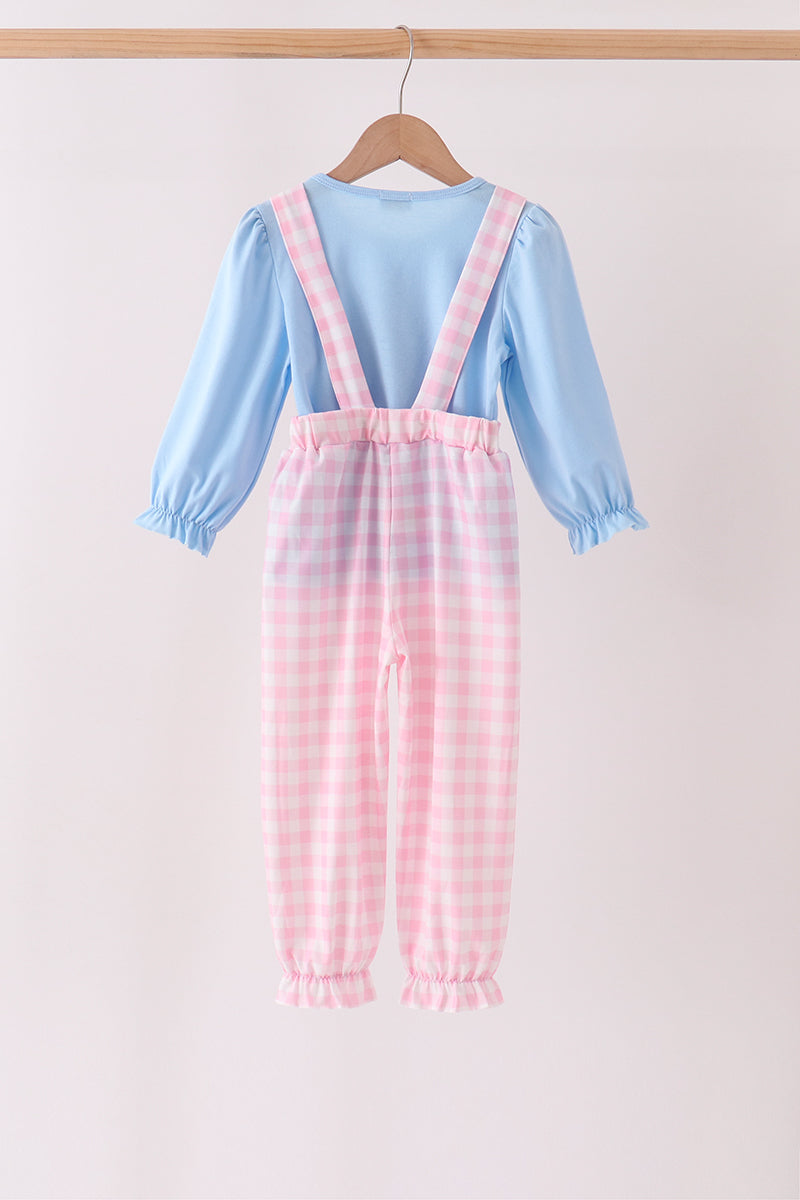 Turkey Embroidery 2pc Jumpsuit Set