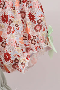 Turkey Applique Bow Bloomer Set