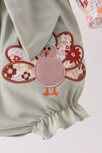 Turkey Applique Bubble Set