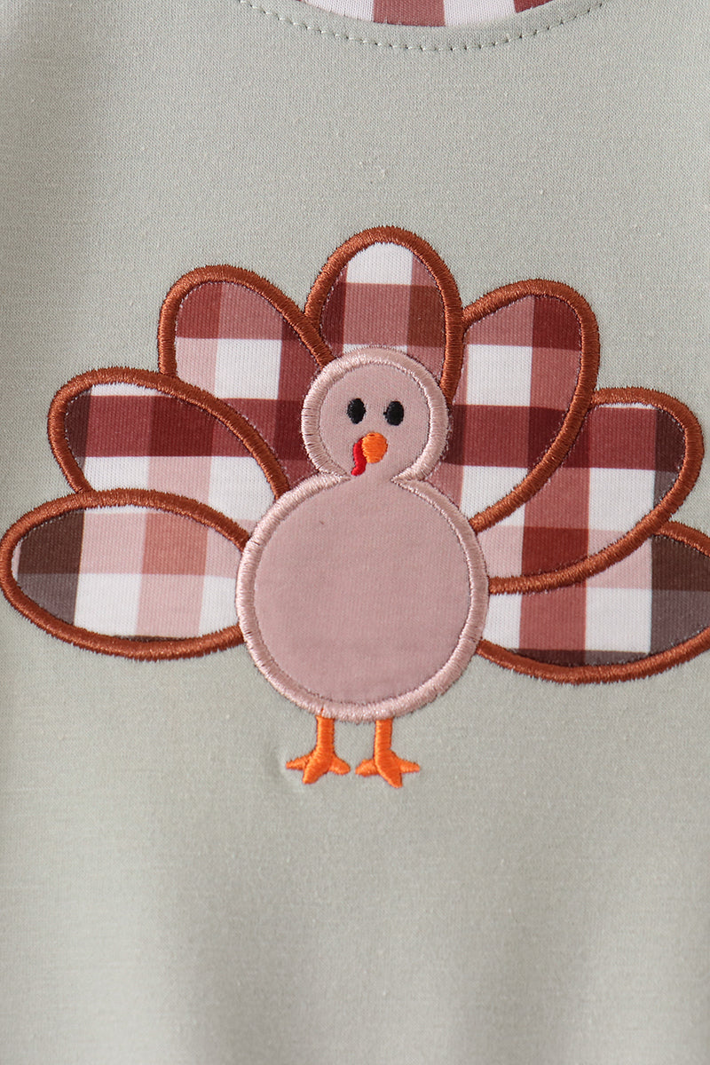 Turkey Applique Romper