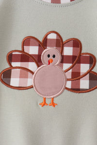 Turkey Applique Romper