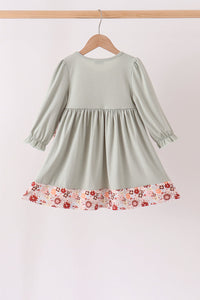 Turkey Applique Dress