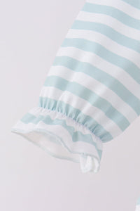 Santa french knot ruffle bloomer set