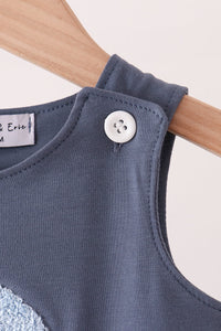 Football bow french knot jonjon