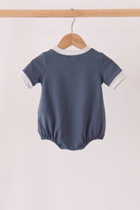 Football bow french knot bubble