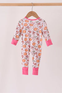 Milk cookie bamboo ruffle romper