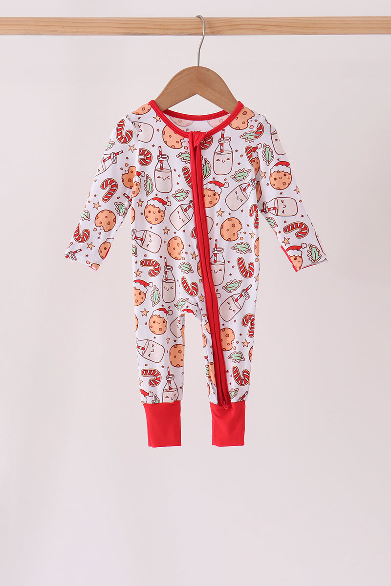 Milk cookie bamboo romper