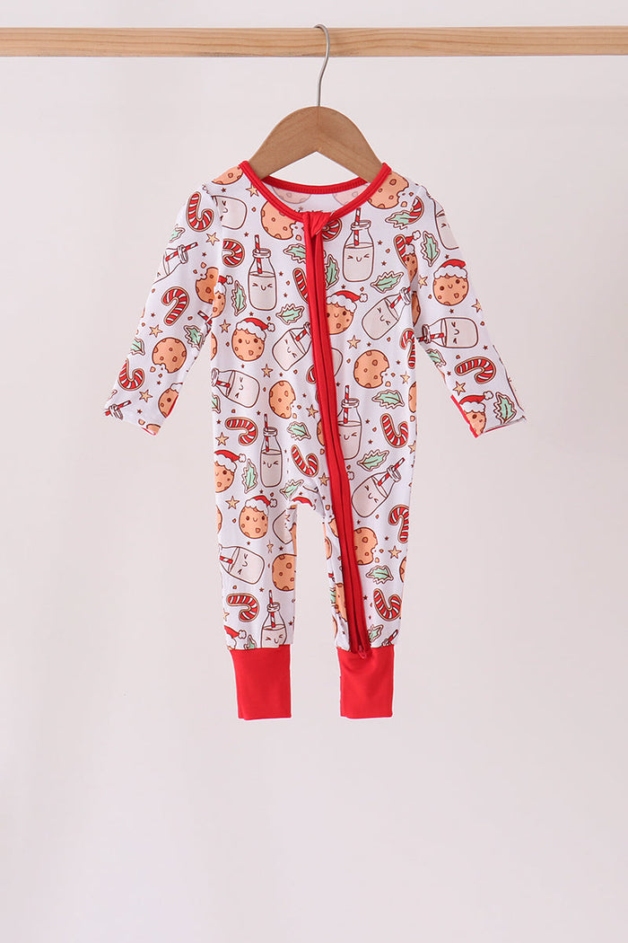 Milk cookie bamboo romper
