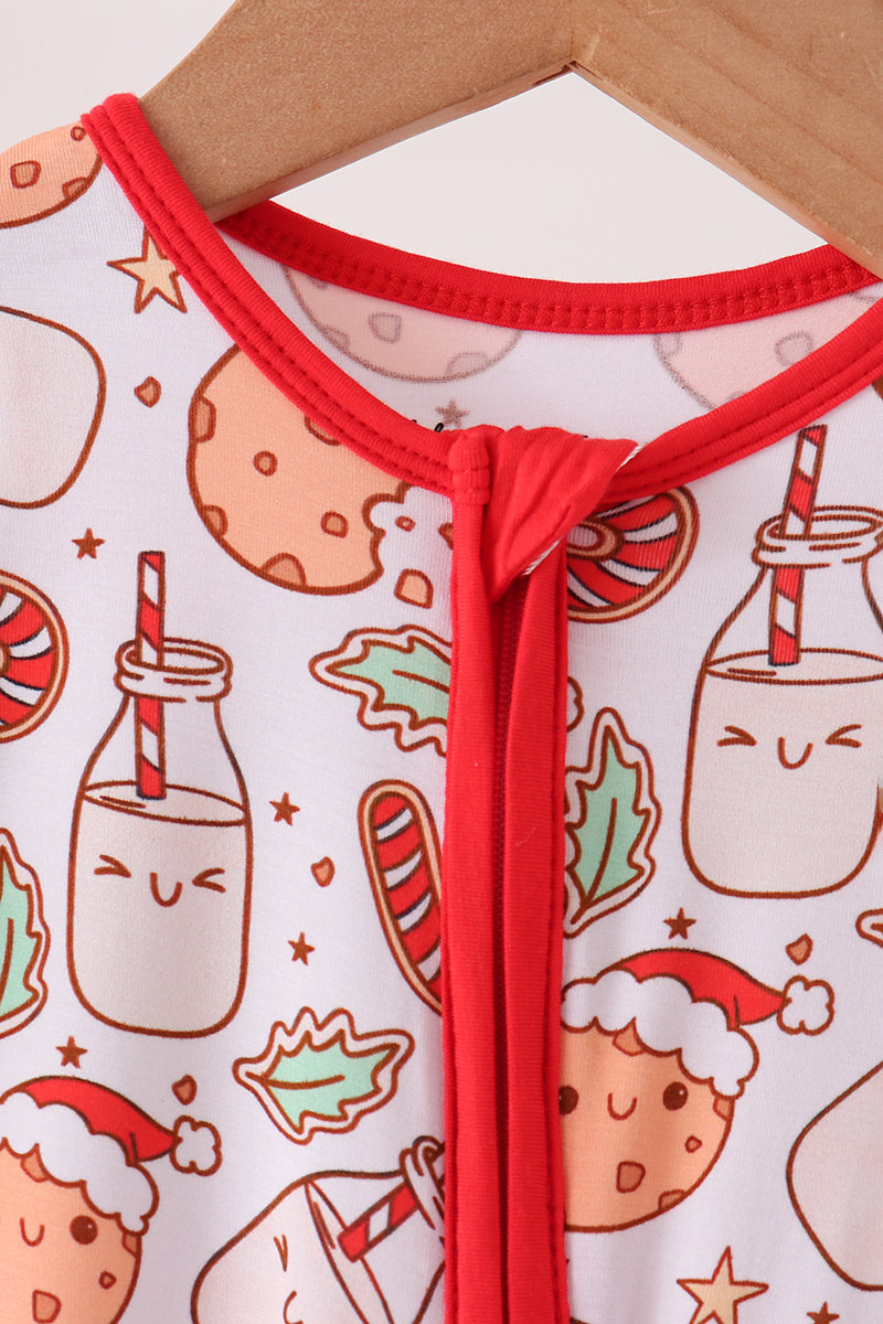 Milk cookie bamboo romper
