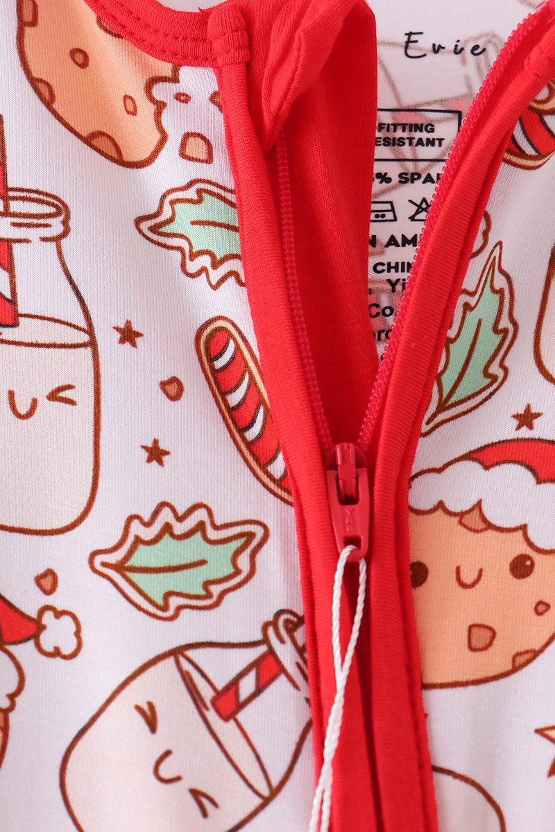 Milk cookie bamboo romper
