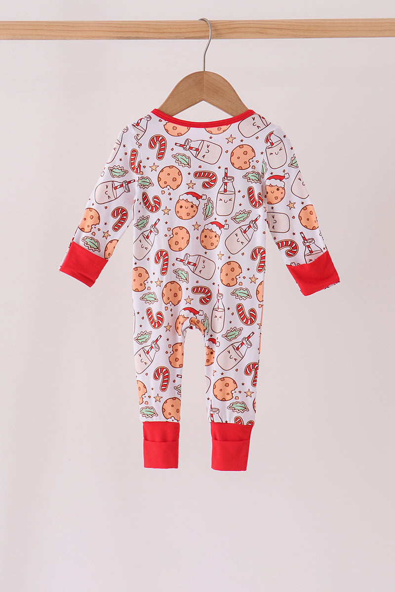 Milk cookie bamboo romper