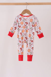 Milk cookie bamboo romper