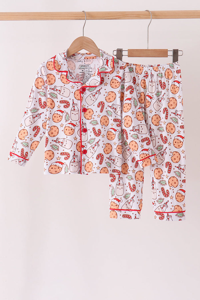 Milk cookie bamboo pajama set