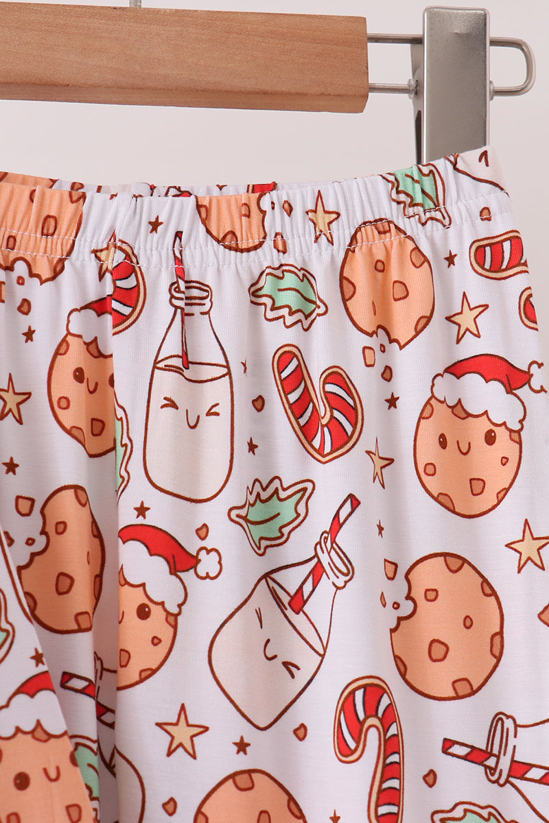 Milk cookie bamboo pajama set