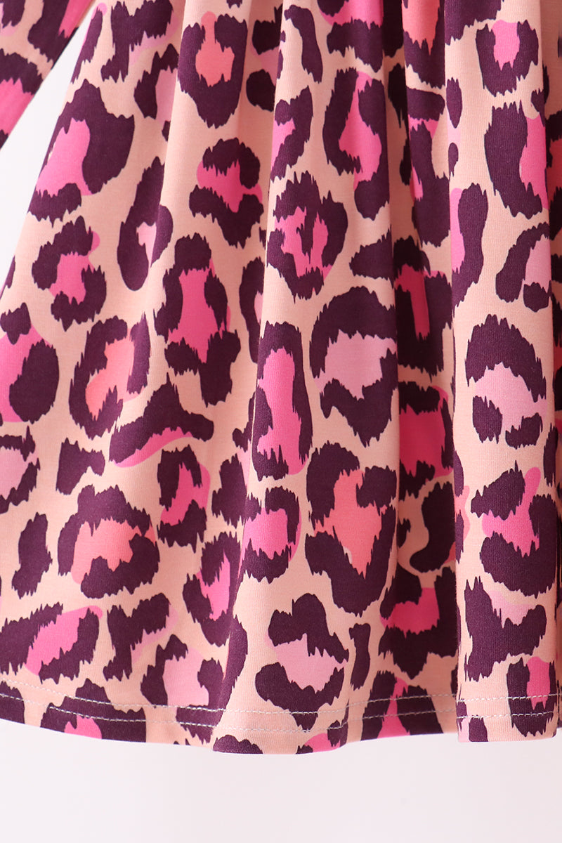 Leopard bamboo pants set