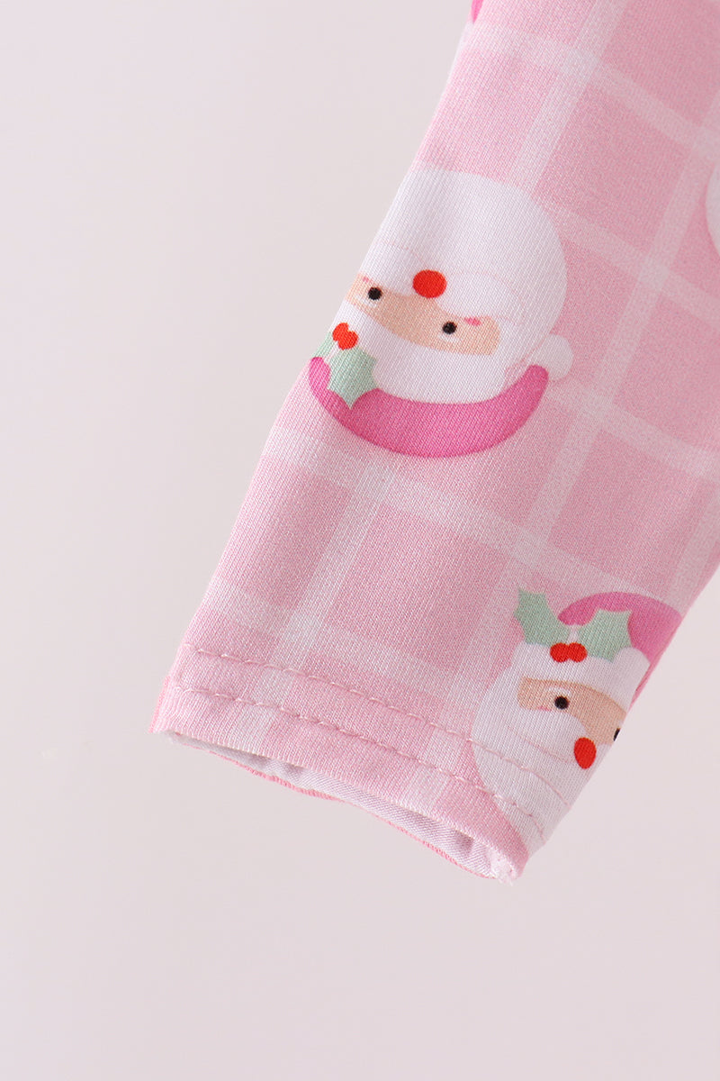 Santa Zip Bamboo Romper