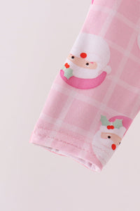 Santa Zip Bamboo Romper
