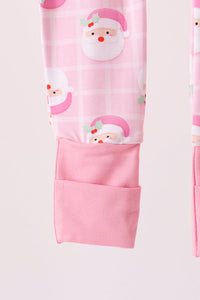 Santa Zip Bamboo Romper