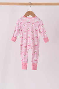 Santa Zip Bamboo Romper