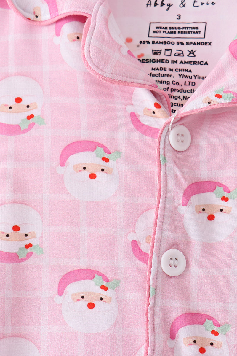 Santa Bamboo Pajama Set