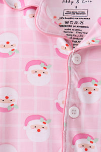 Santa Bamboo Pajama Set