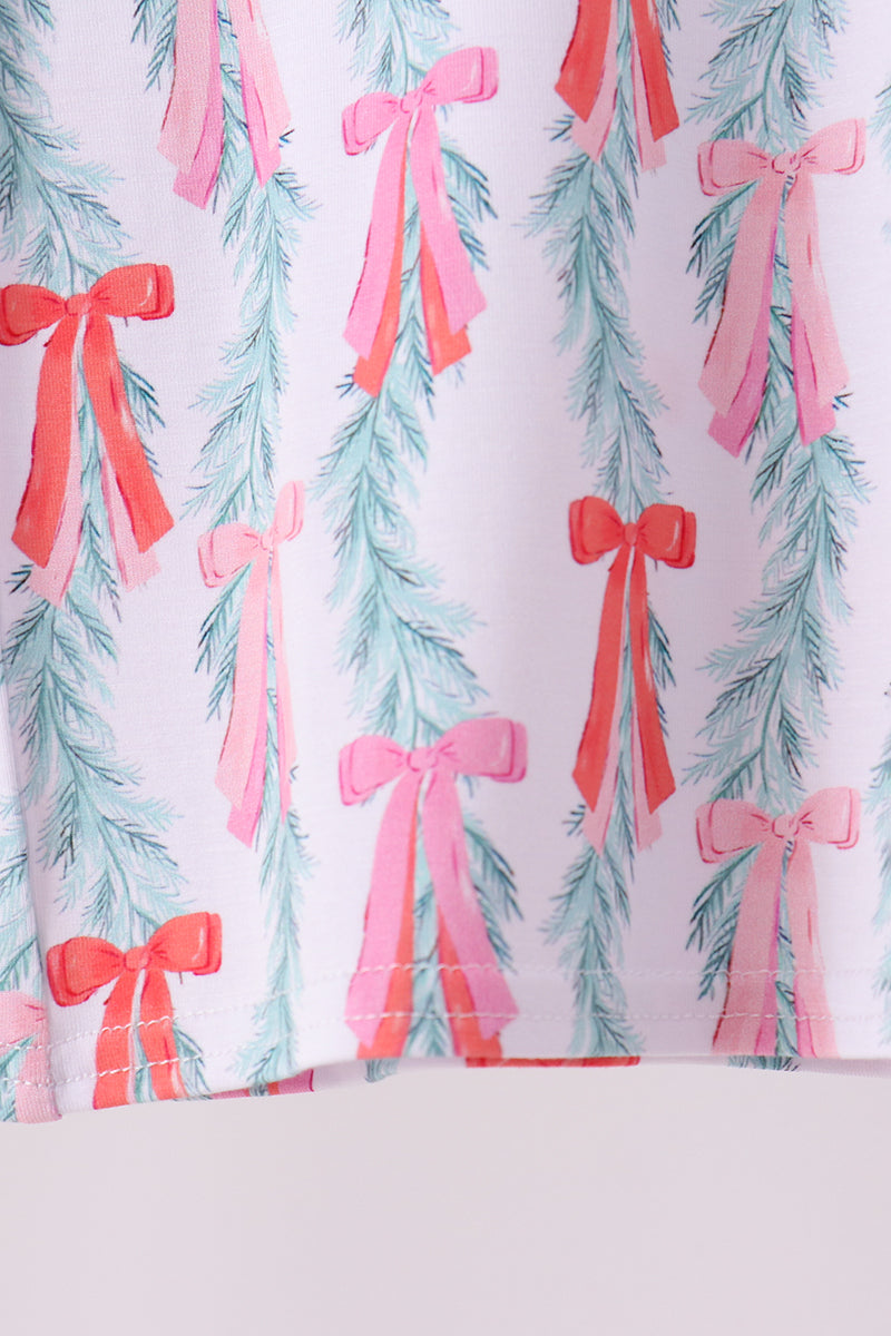 Christmas tree bamboo pants set
