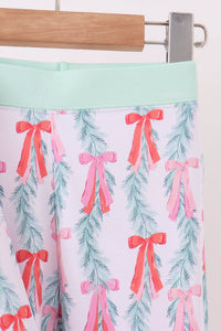 Christmas tree bamboo pants set