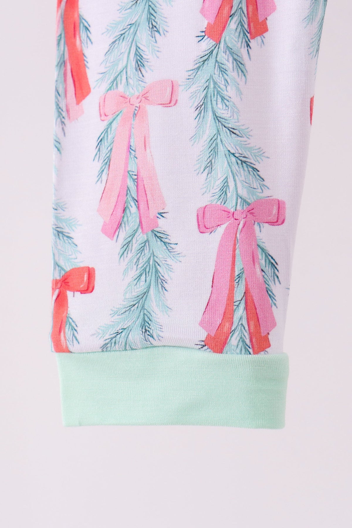 Christmas tree bamboo pants set