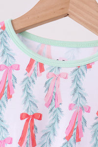 Christmas tree bamboo pants set