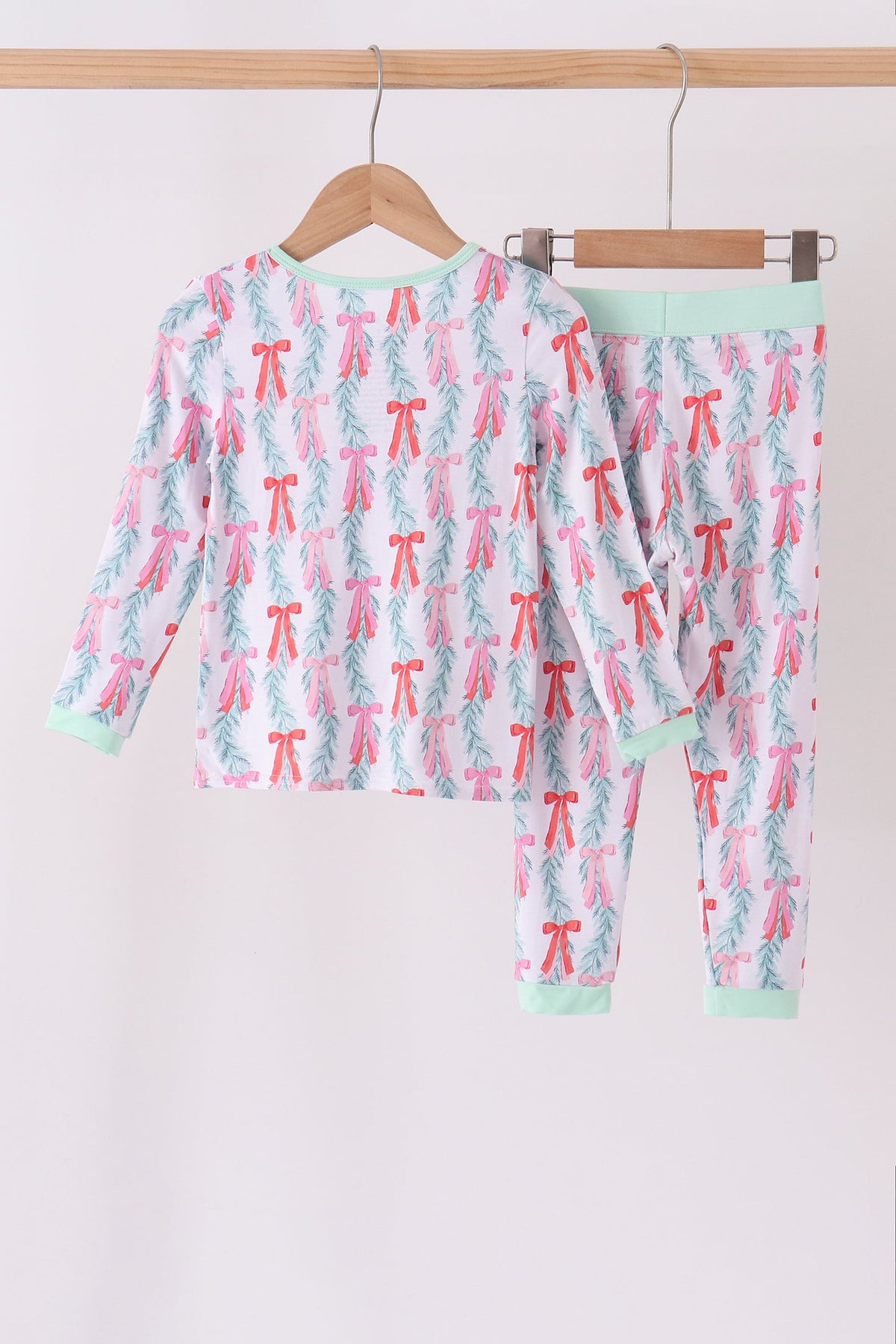 Christmas tree bamboo pants set