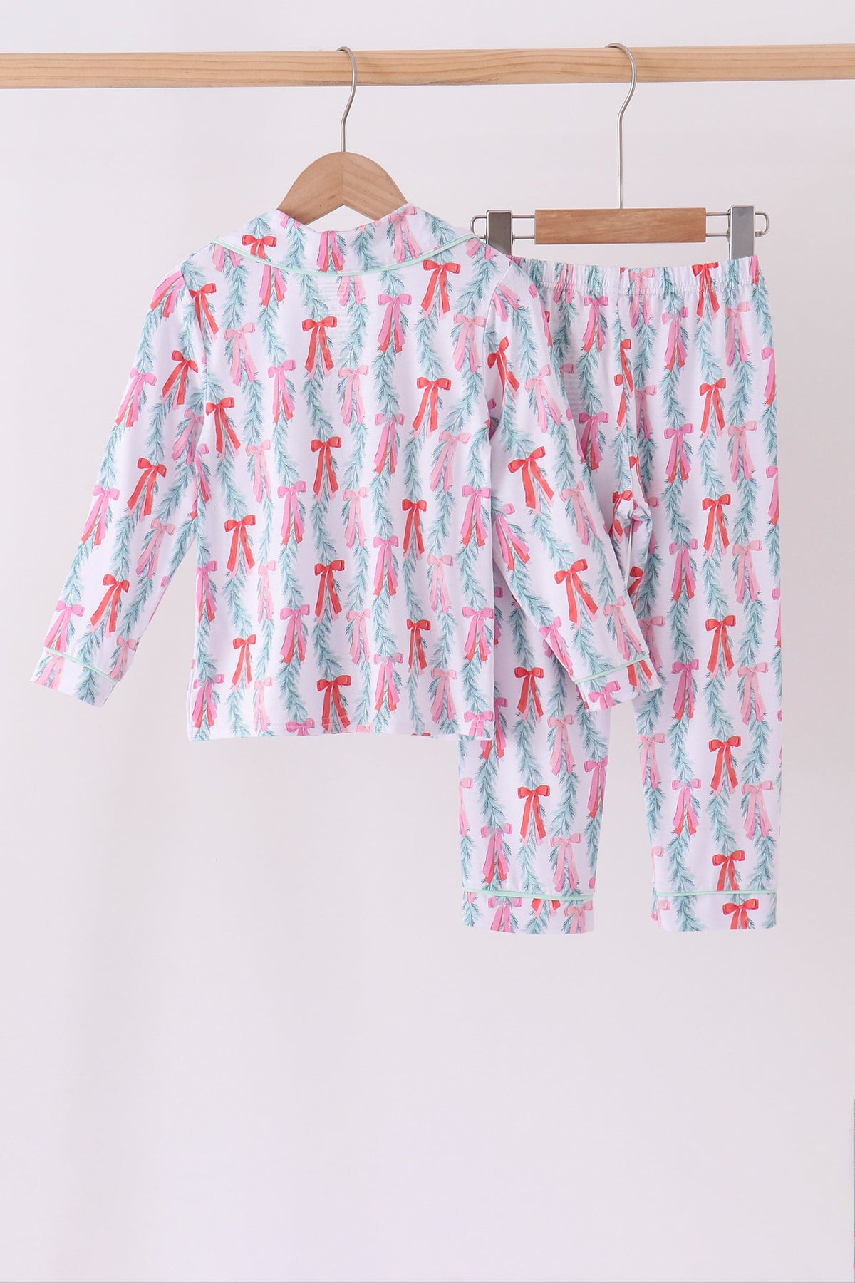 Christmas tree bamboo pajama set