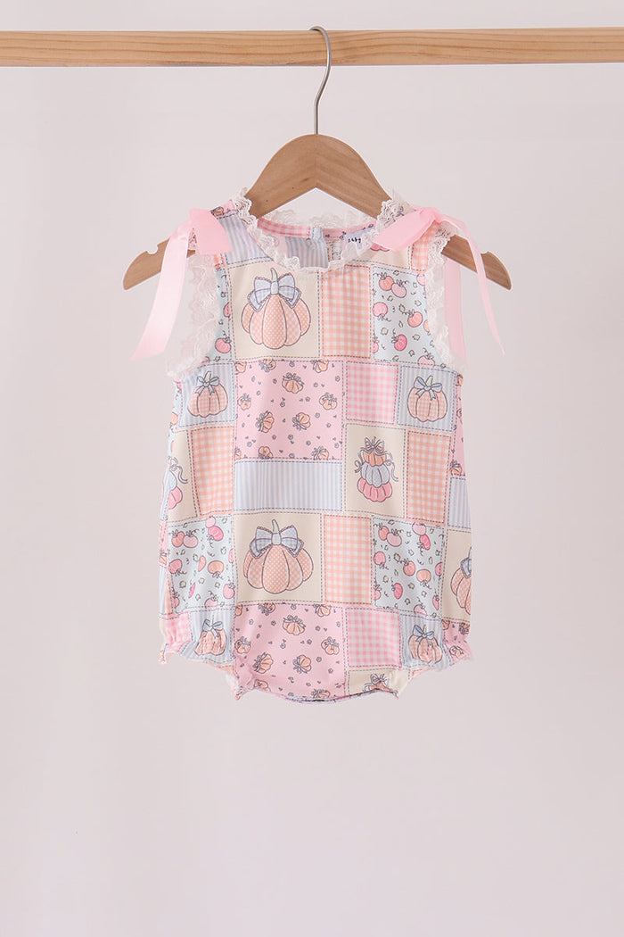 Pumpkin ruffle bubble