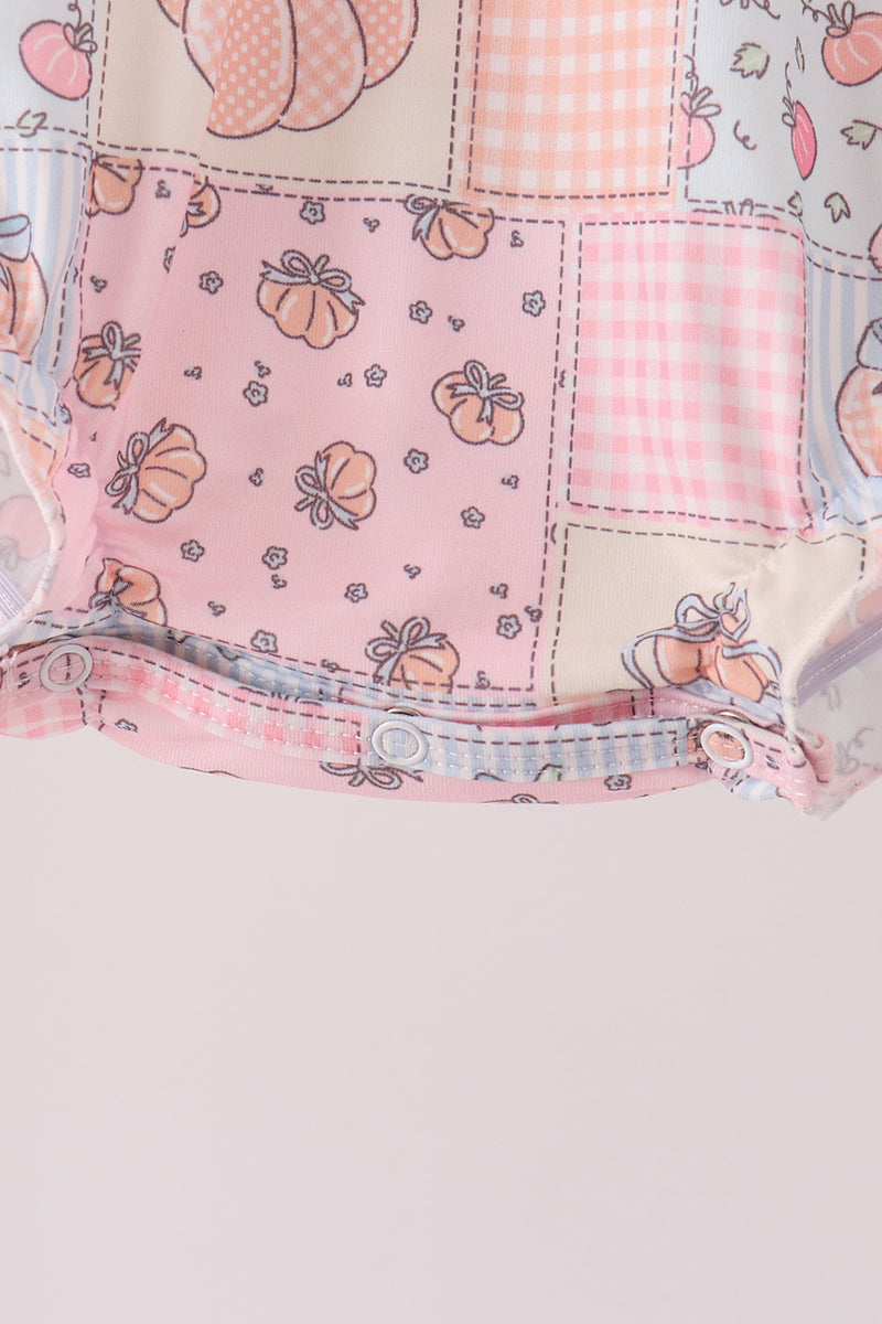 Pumpkin ruffle bubble