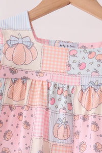 Pumpkin ruffle pants set