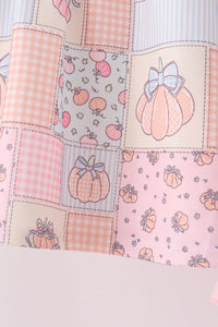 Pumpkin ruffle pants set