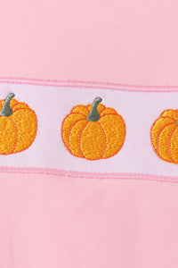 Pumpkin ruffle skorts set