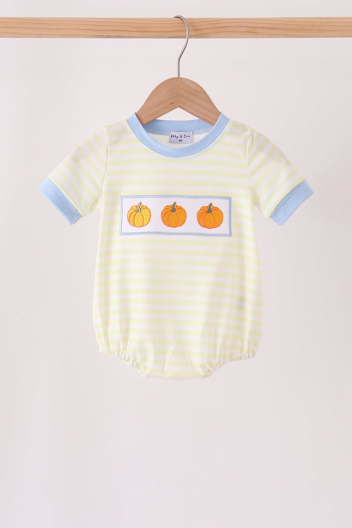 Pumpkin embroidery bubble