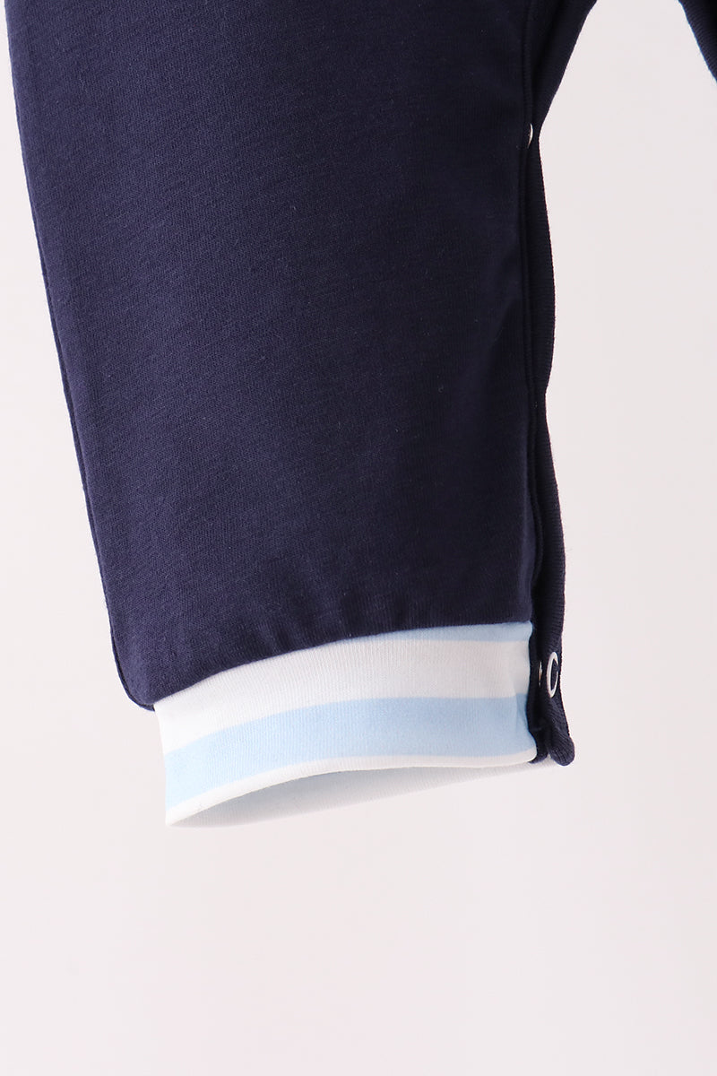 Airplane Embroidery Romper