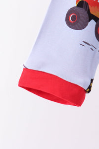 Racing Car Bamboo Pajama Set