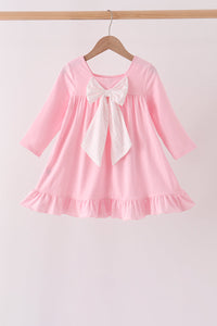 Nutcracker embroidery ruffle dress