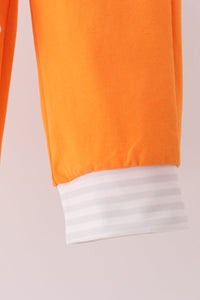 Construction vehicle embroidery jogger set