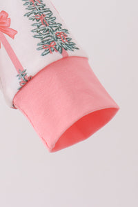 Christmas Tree Bow Romper