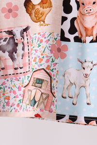 Farm Animals Bamboo Pajama Set