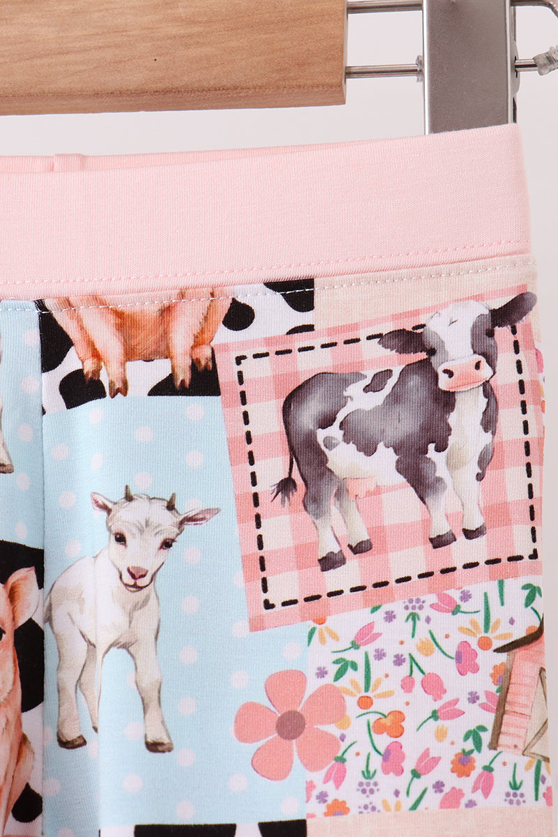 Farm Animals Bamboo Pajama Set