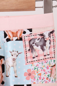 Farm Animals Bamboo Pajama Set