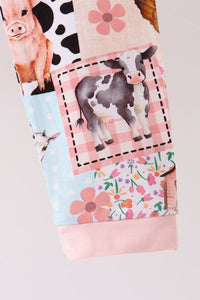 Farm Animals Bamboo Pajama Set